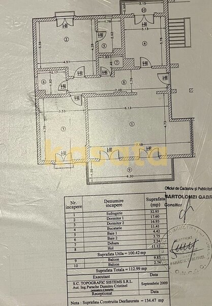 Cosmopolis, terasa, 2 locuri parcare